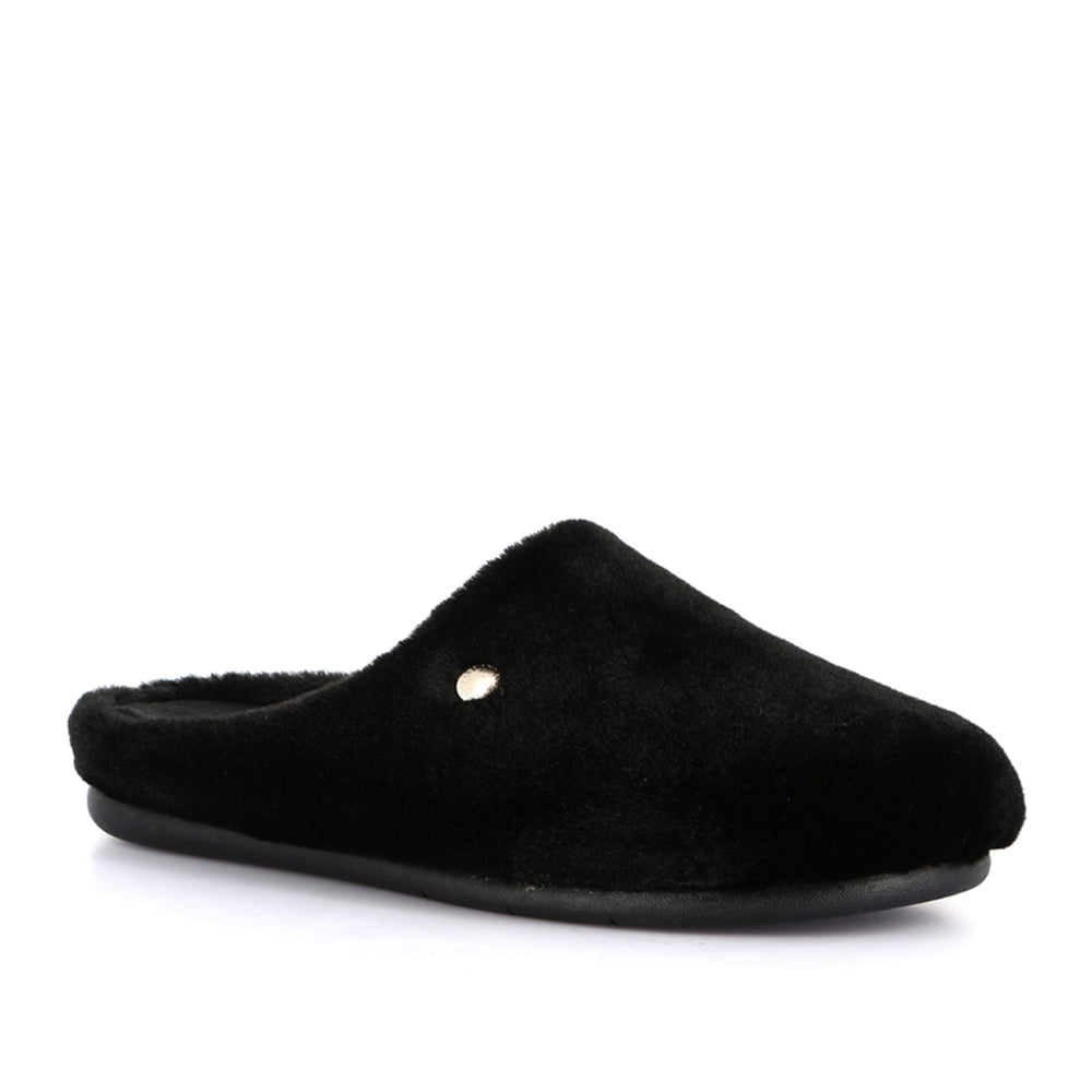 Pantofola Grunland Gaga Donna - Nero