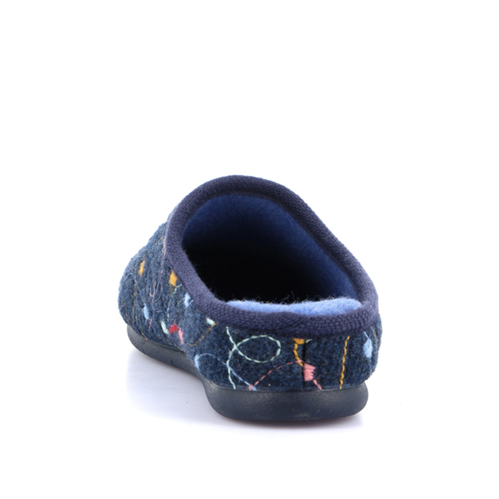 Pantofola Grunland Irra Donna - Blu