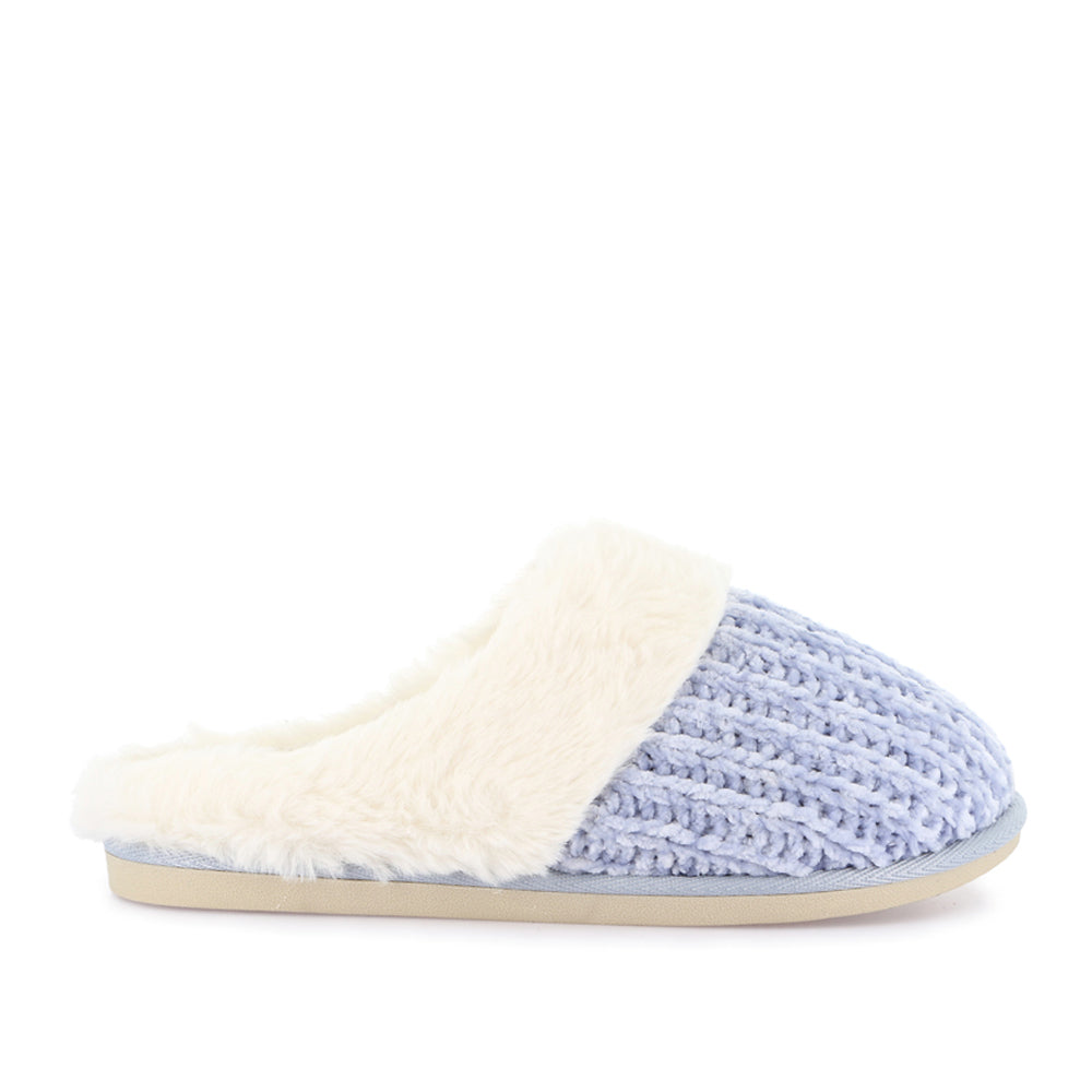 Pantofola Grunland Kant Donna - Celeste