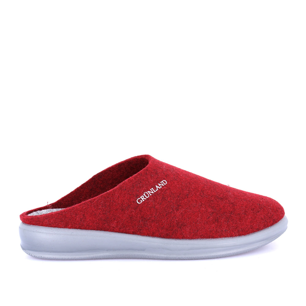 Pantofola Grunland Rama Donna - Rosso
