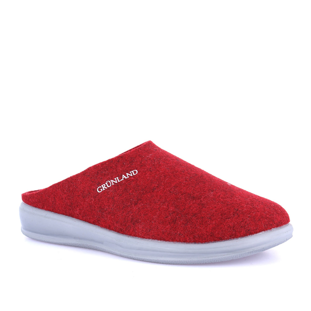 Pantofola Grunland Rama Donna - Rosso