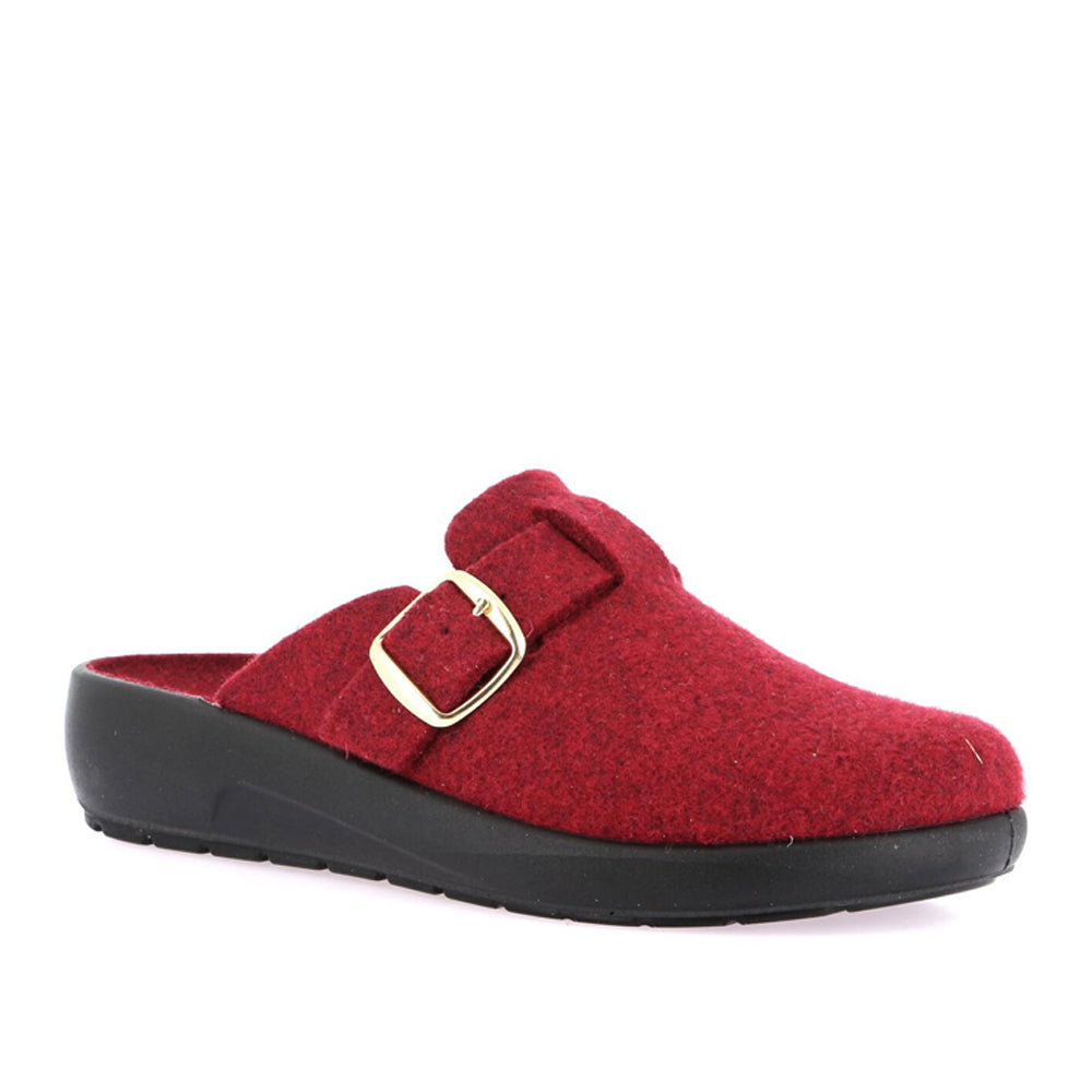 Pantofola Grunland Roca Donna - Bordeaux