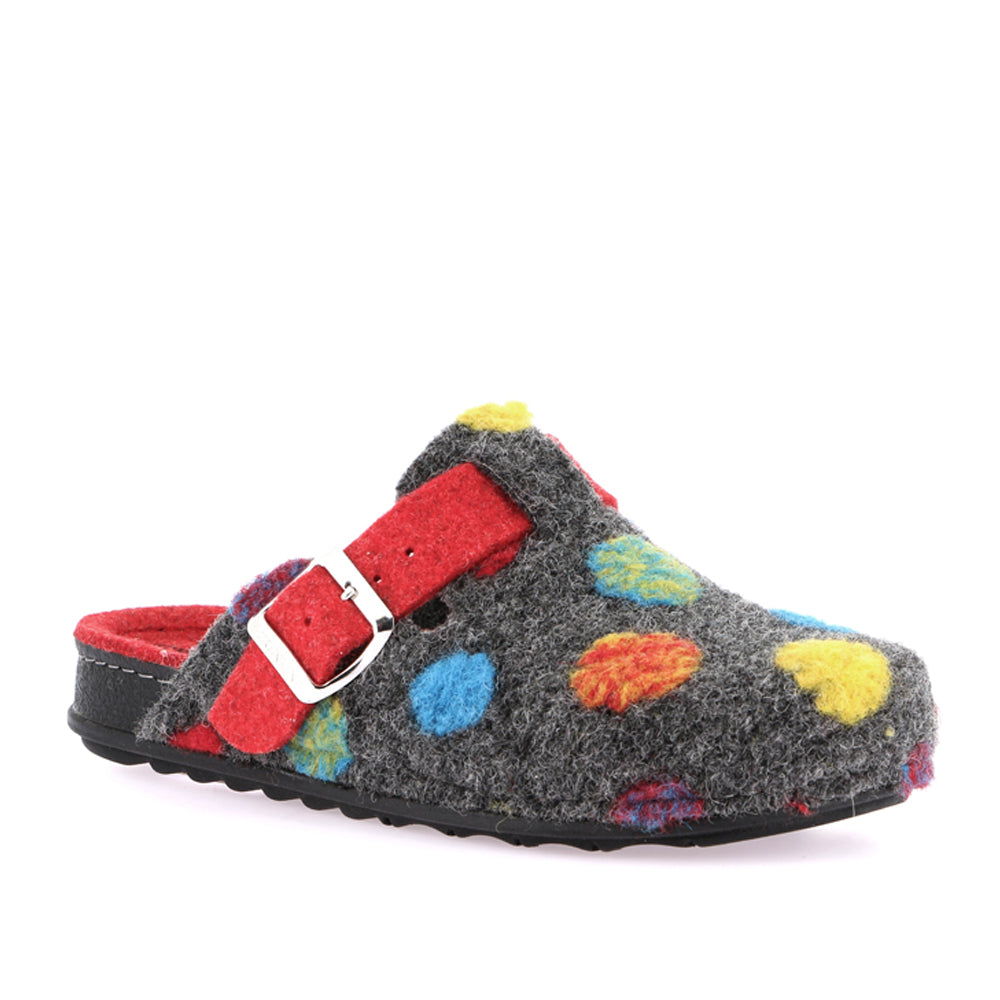 Pantofola Grunland Pila Donna - Grigio