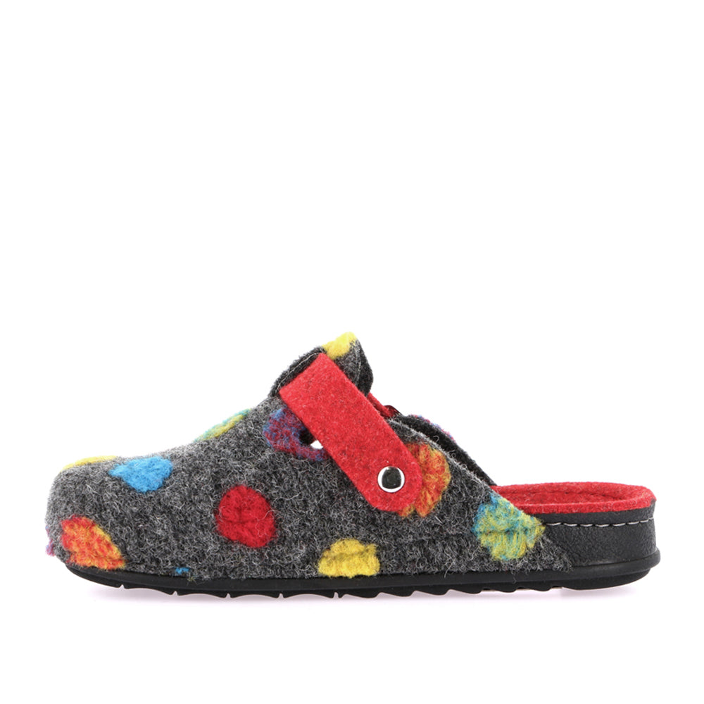 Pantofola Grunland Pila Donna - Grigio