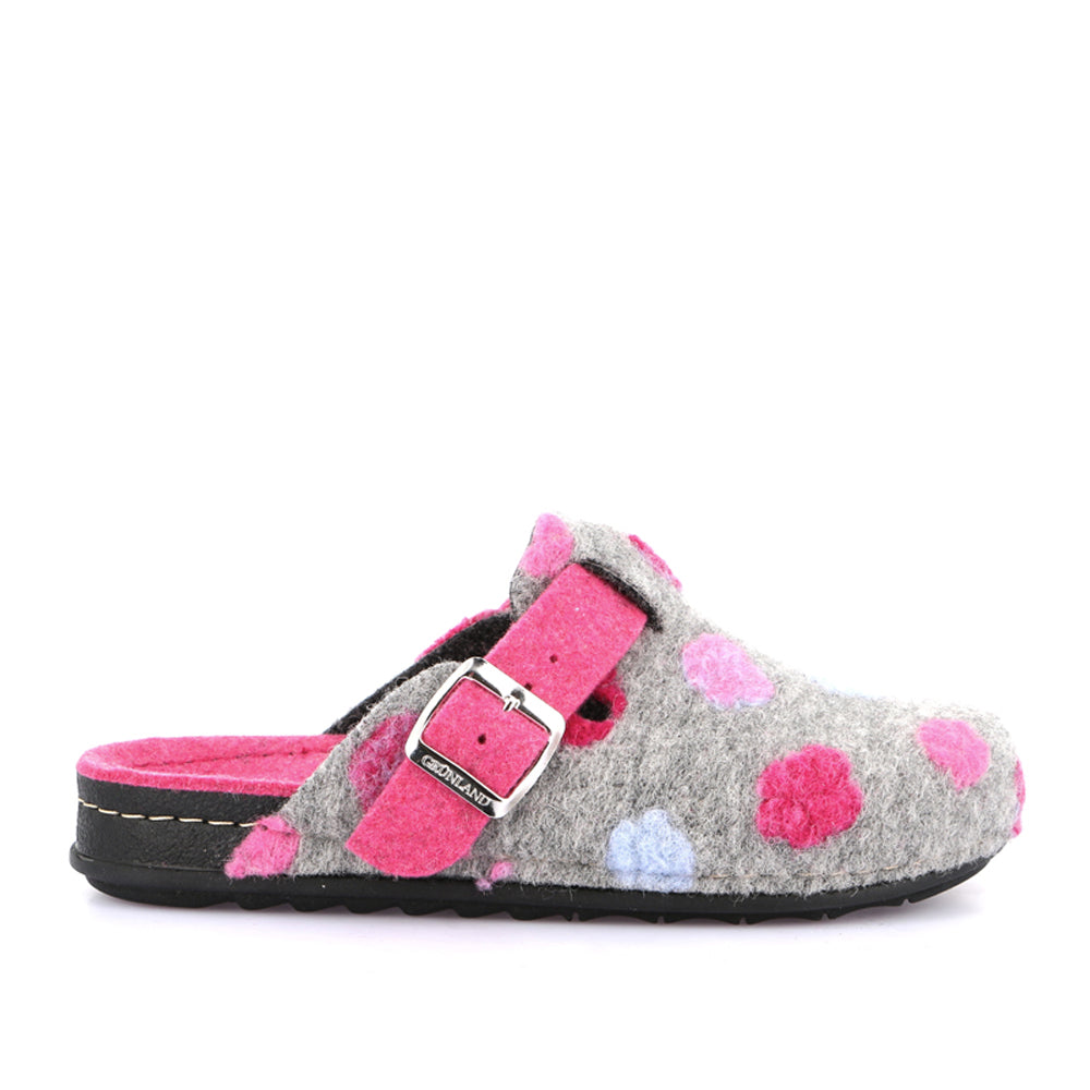 Pantofola Grunland Pila Donna - Grigio