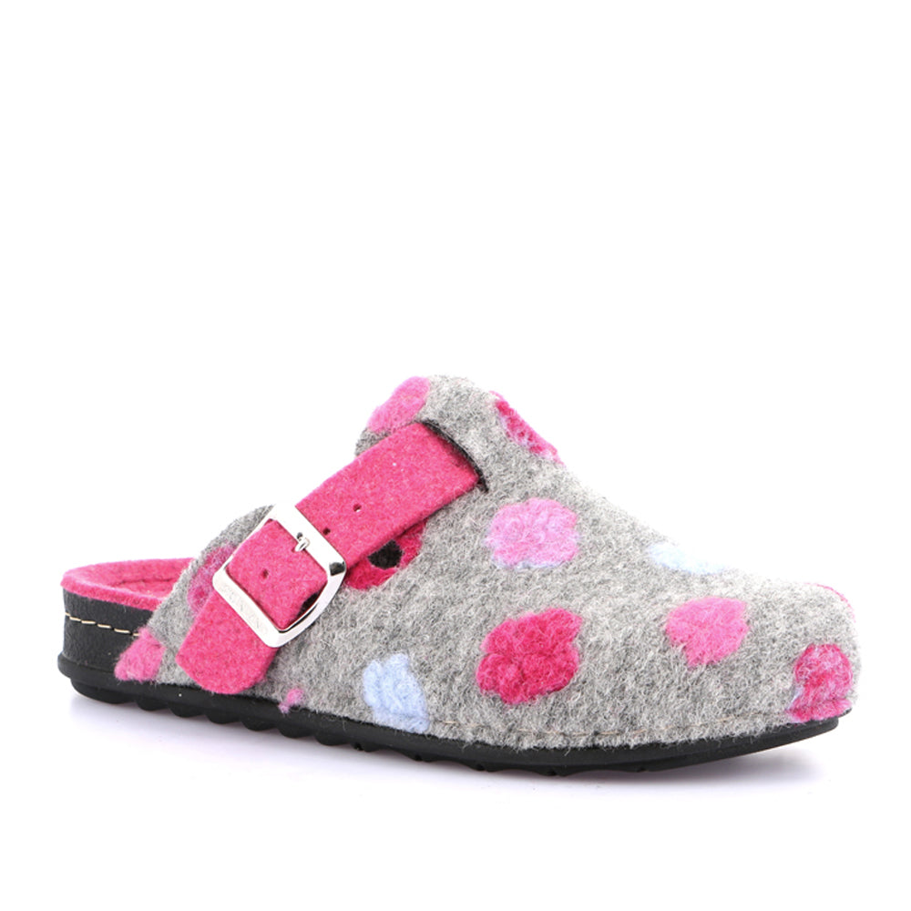 Pantofola Grunland Pila Donna - Grigio