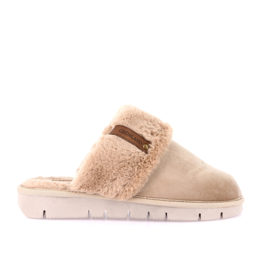 Pantofola Grunland Loxi Donna - Beige