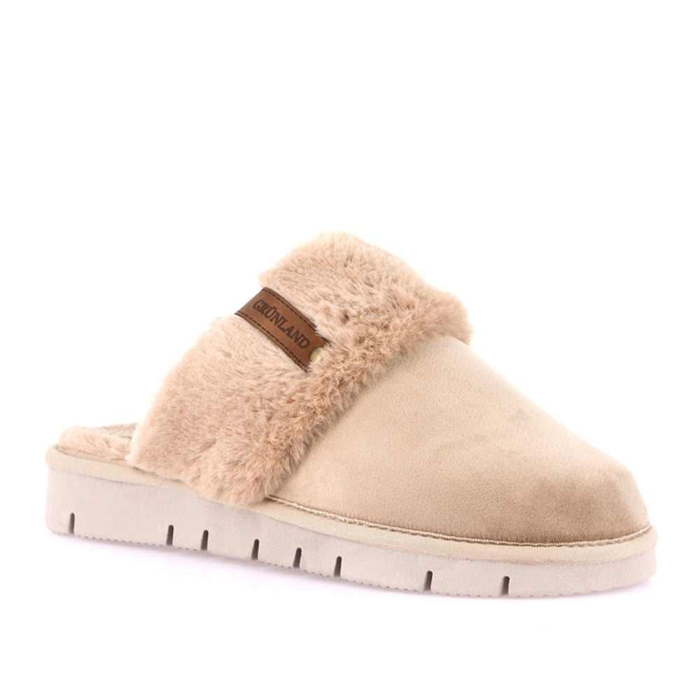 Pantofola Grunland Loxi Donna - Beige