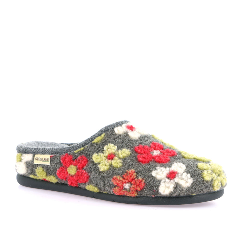 Pantofola Grunland Irra Donna - Grigio