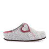 pantofola grunland gemy donna grigio 5550404