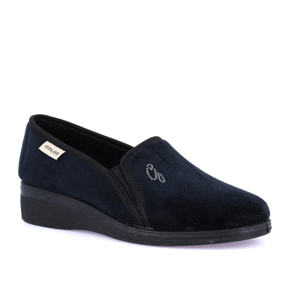 Pantofola Grunland Irae Donna - Nero