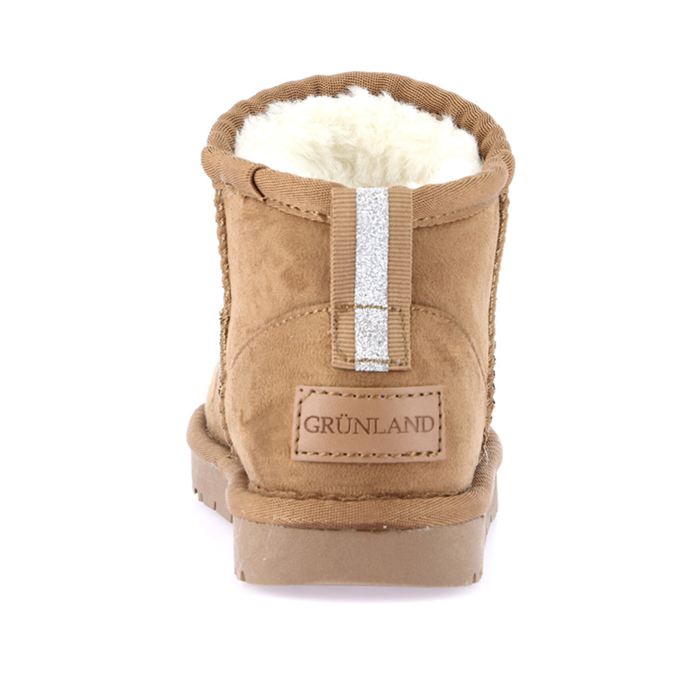 Stivaletto Grunland Crom Ragazzo - Cuoio