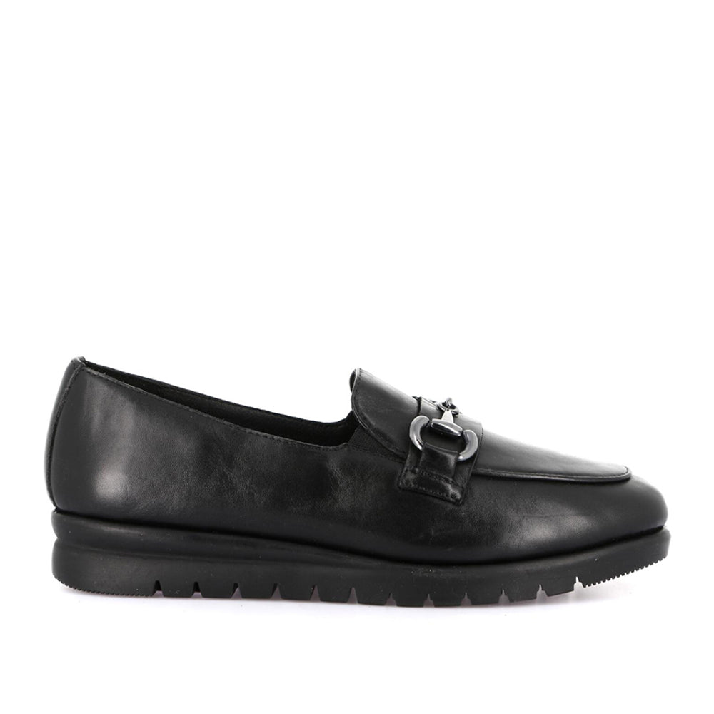Mocassino Grunland Milt Donna - Nero