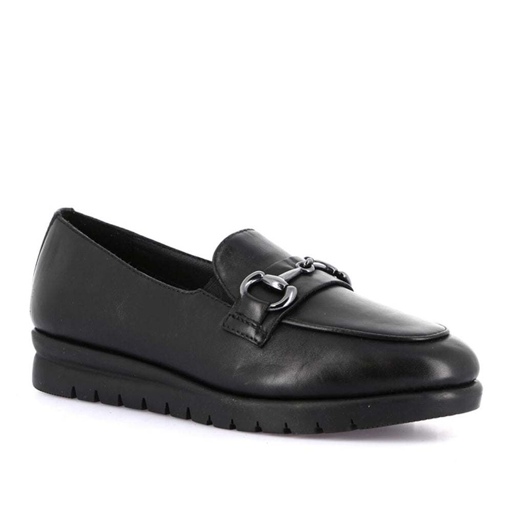 Mocassino Grunland Milt Donna - Nero