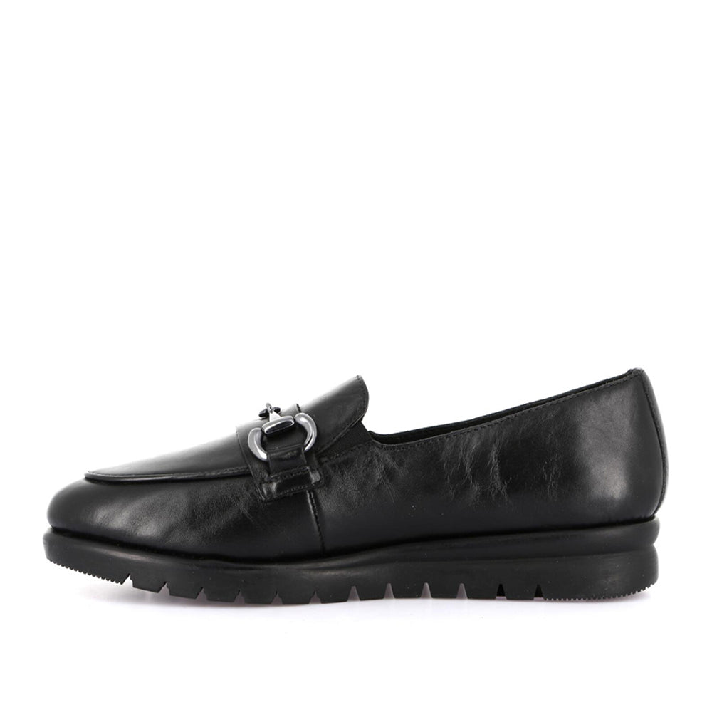 Mocassino Grunland Milt Donna - Nero