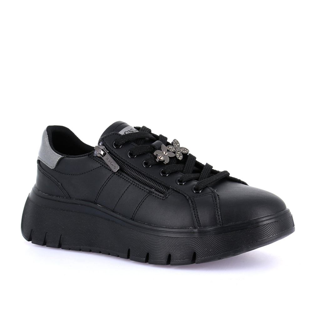 Sneakers Grunland Seva Donna - Nero