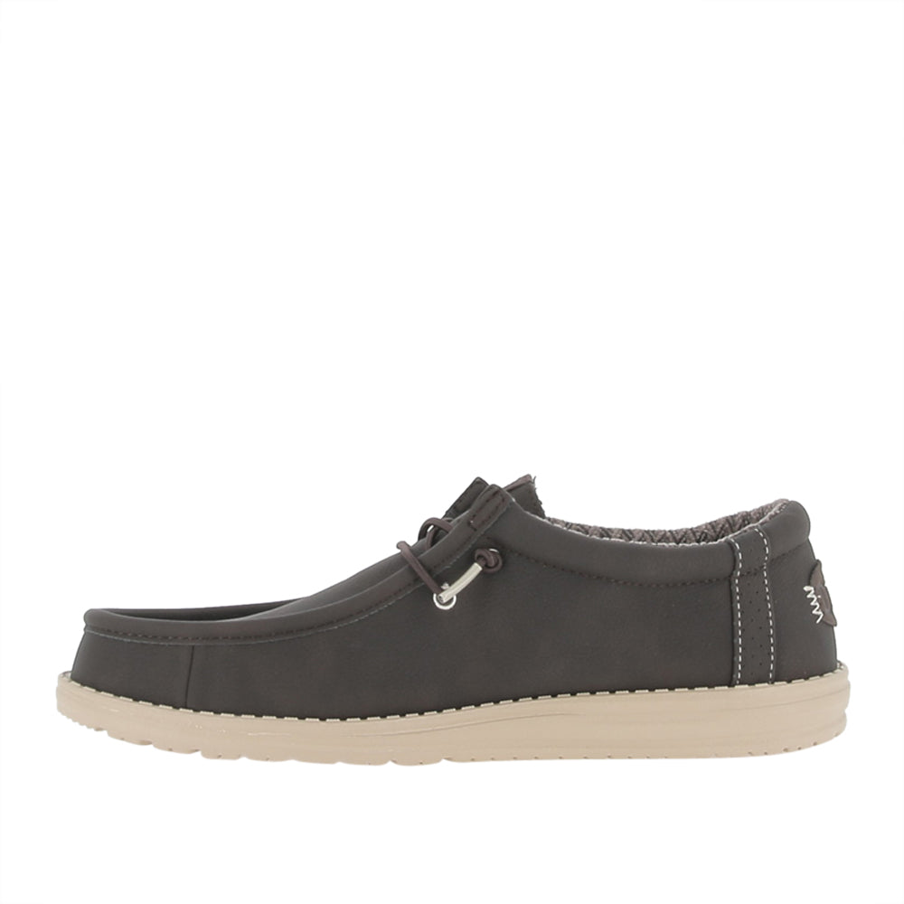Sneakers Hey Dude Wally Classic Uomo - Marrone