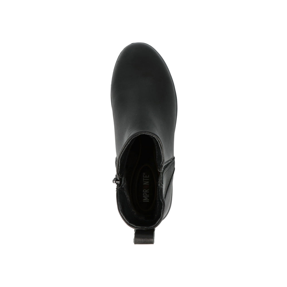 Stivaletto Impronte Moka Chelsea Donna - Nero