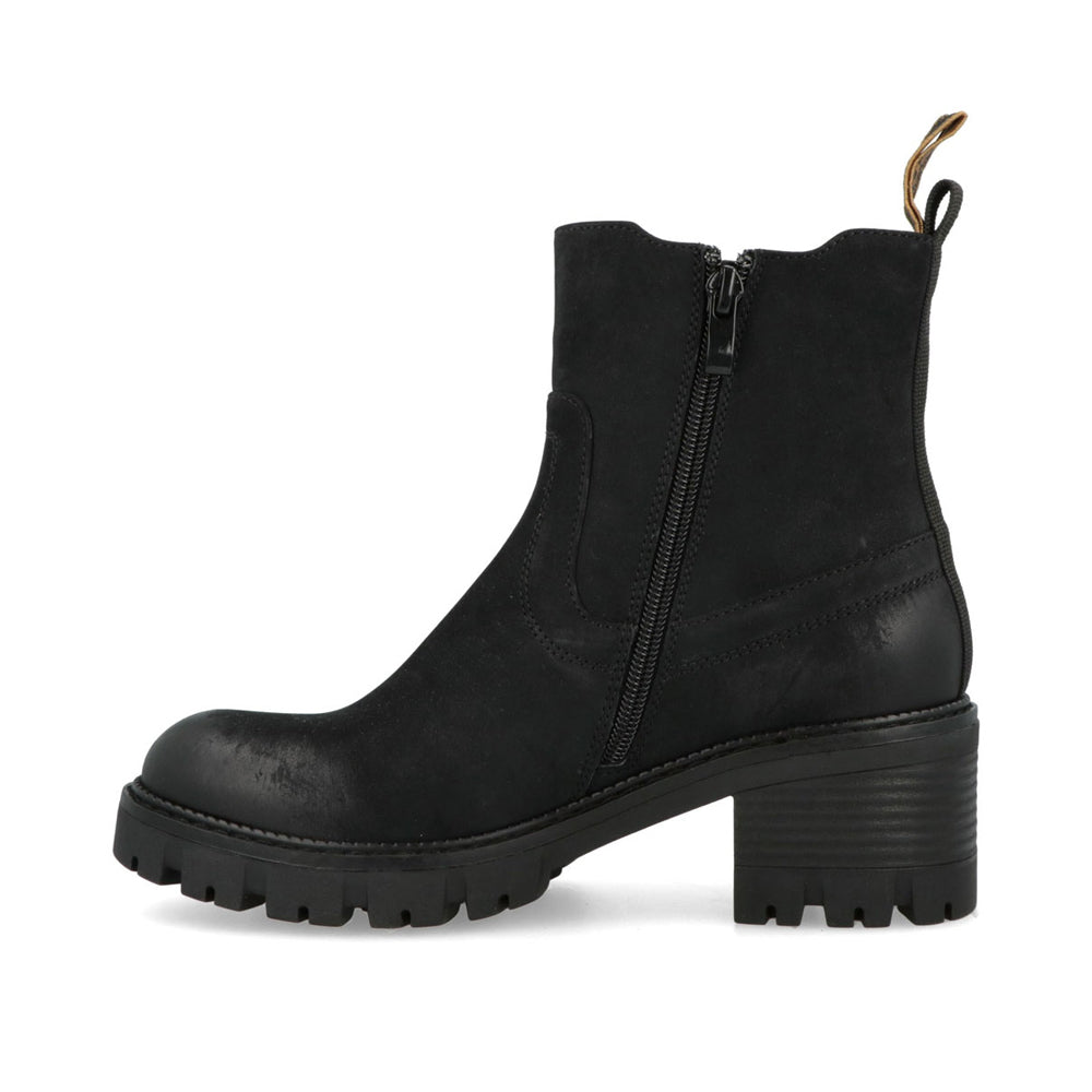 Stivaletto Jeep Raven Chelsea Nbk Donna - Nero