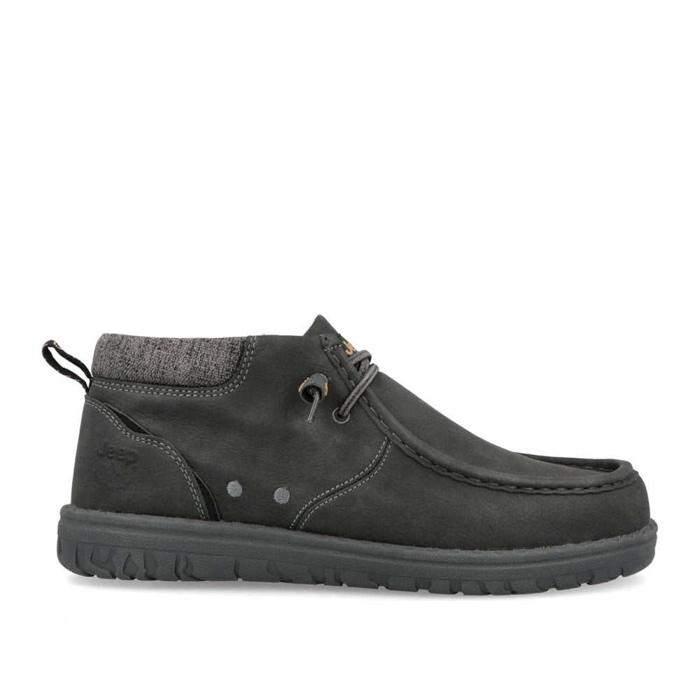 Scarpa Casual Jeep Samoa Wallabee Mid Uomo - Grigio