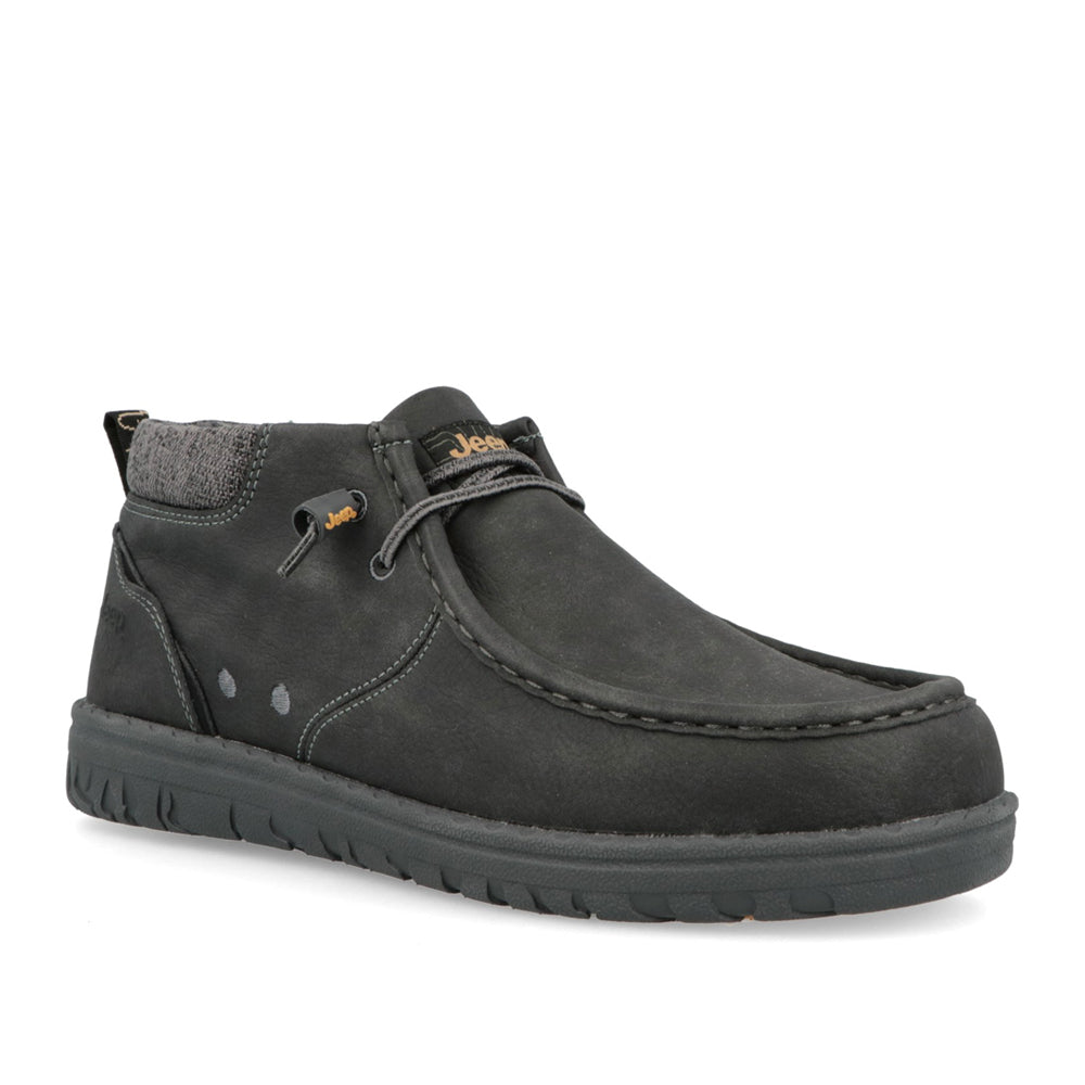 Scarpa Casual Jeep Samoa Wallabee Mid Uomo - Grigio