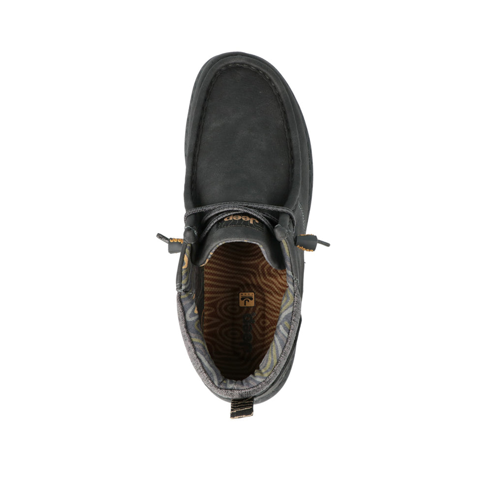 Scarpa Casual Jeep Samoa Wallabee Mid Uomo - Grigio