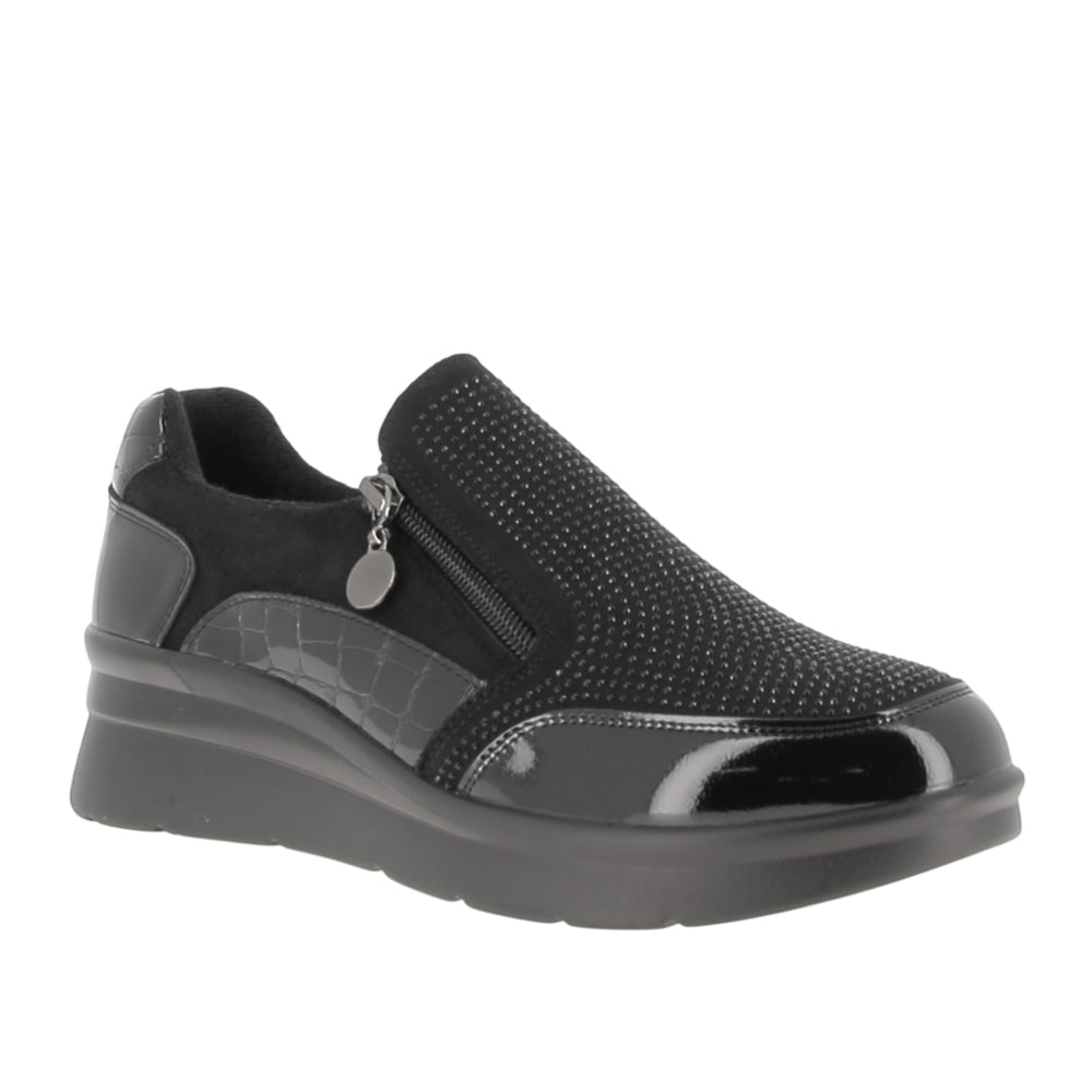 Slipon Julien Donna - Nero