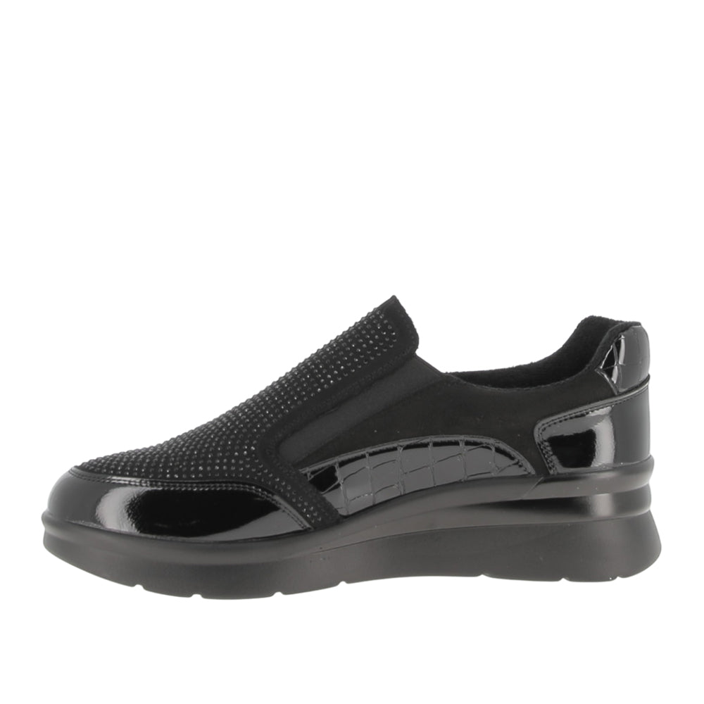 Slipon Julien Donna - Nero