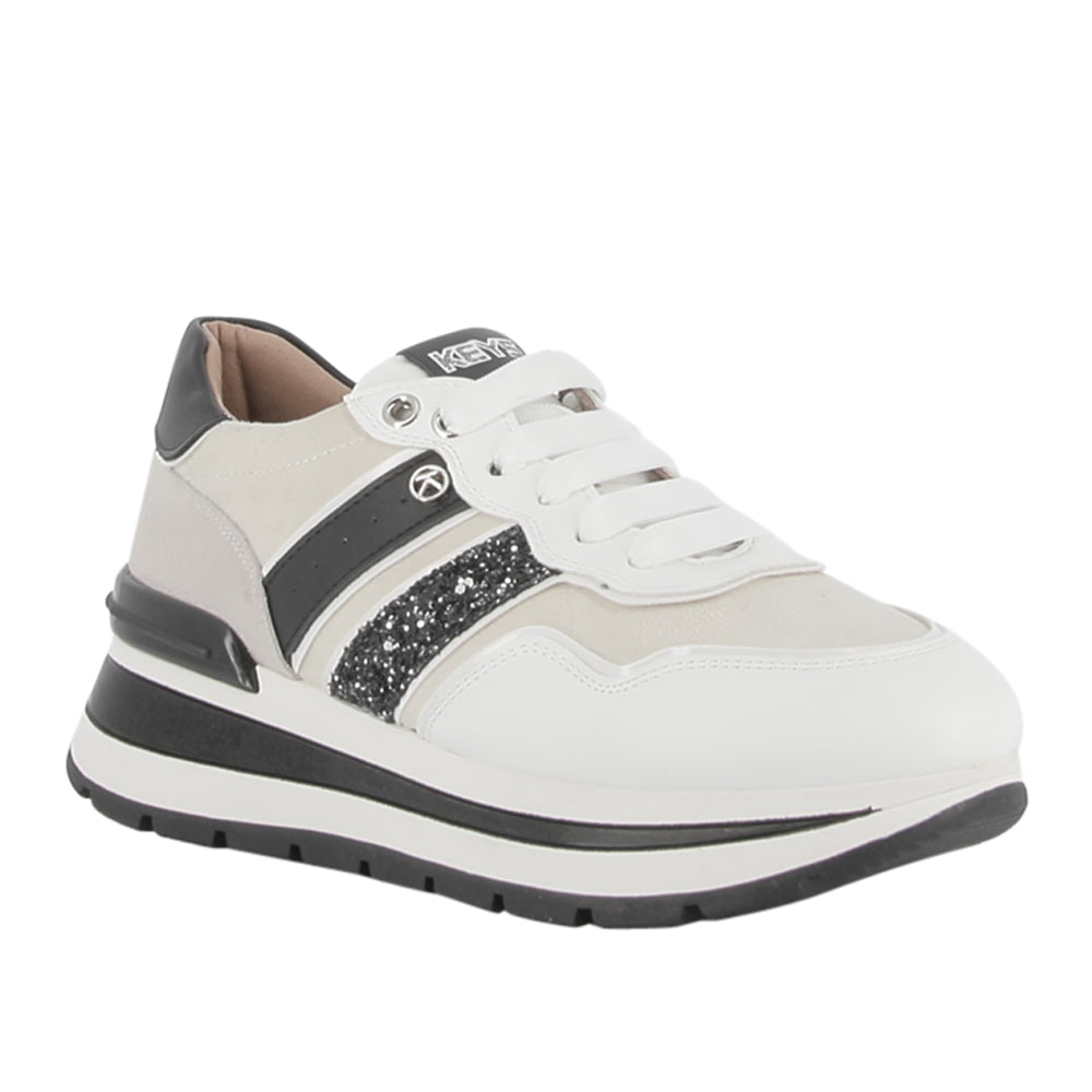 Sneakers Keys Donna - Bianco