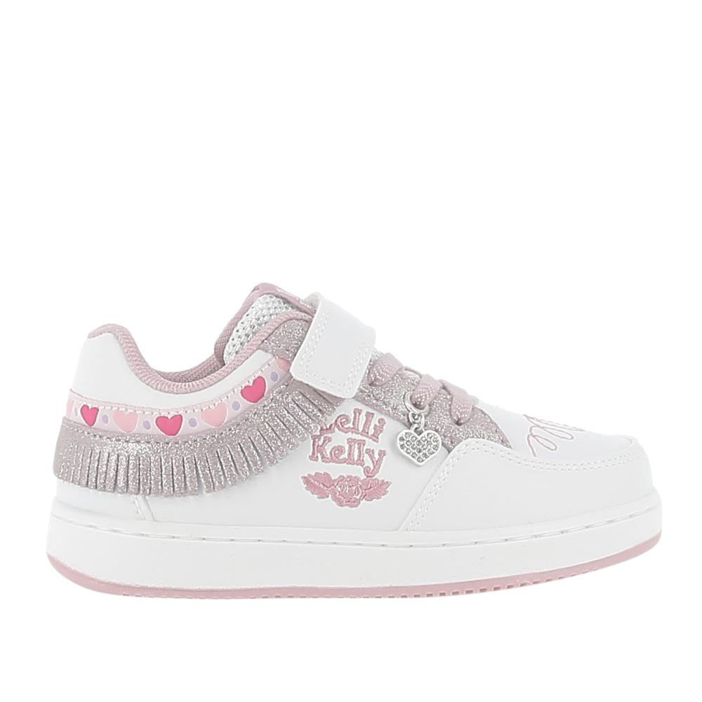 Sneakers Lelli Kelly Frangetta Bambina - Bianco