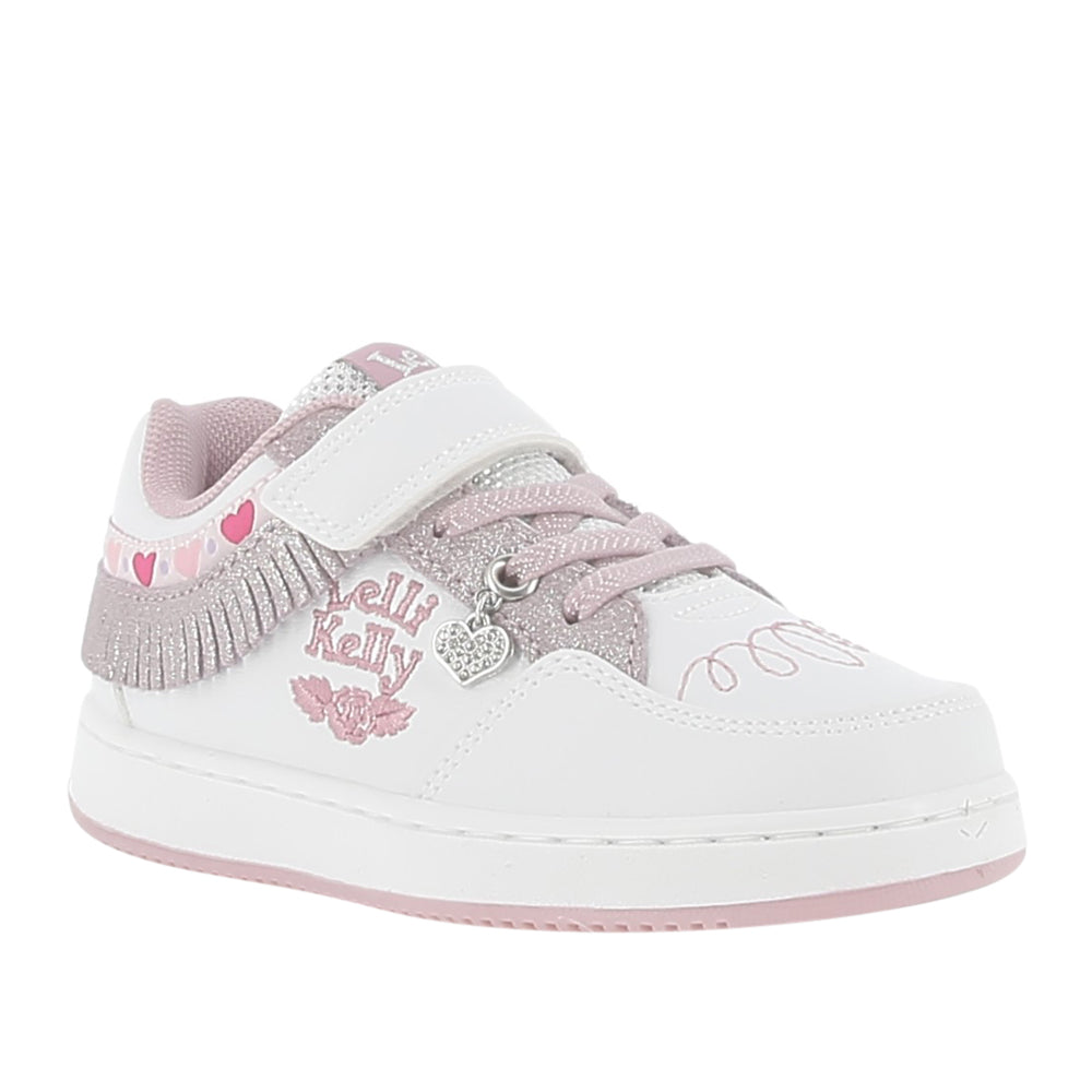 Sneakers Lelli Kelly Frangetta Bambina - Bianco