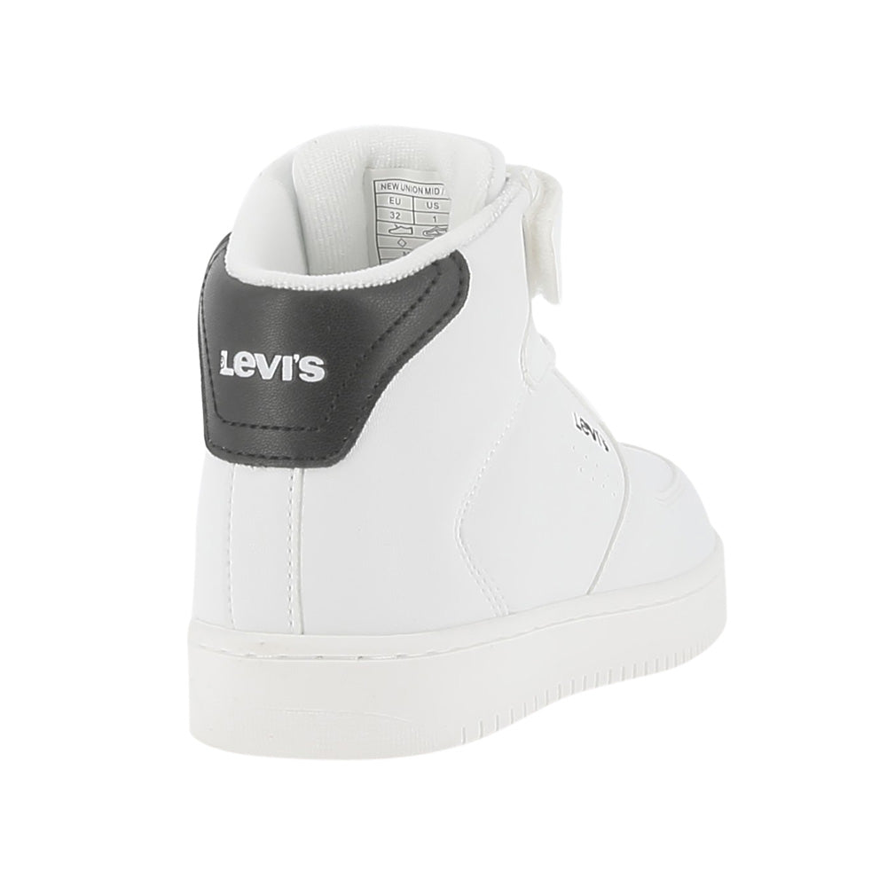 Sneakers Levi S New Union Mid Bambino - Bianco