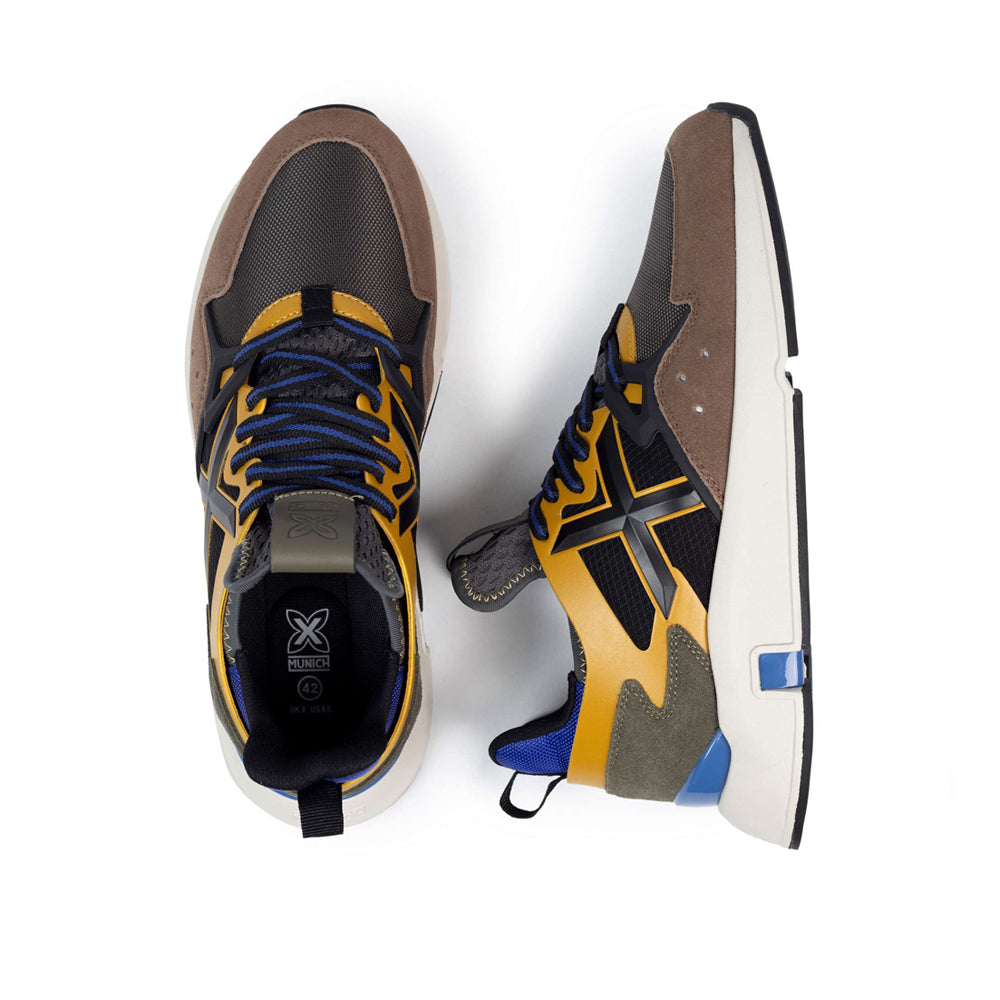 Sneakers Munich Clik 103 Uomo - Marrone