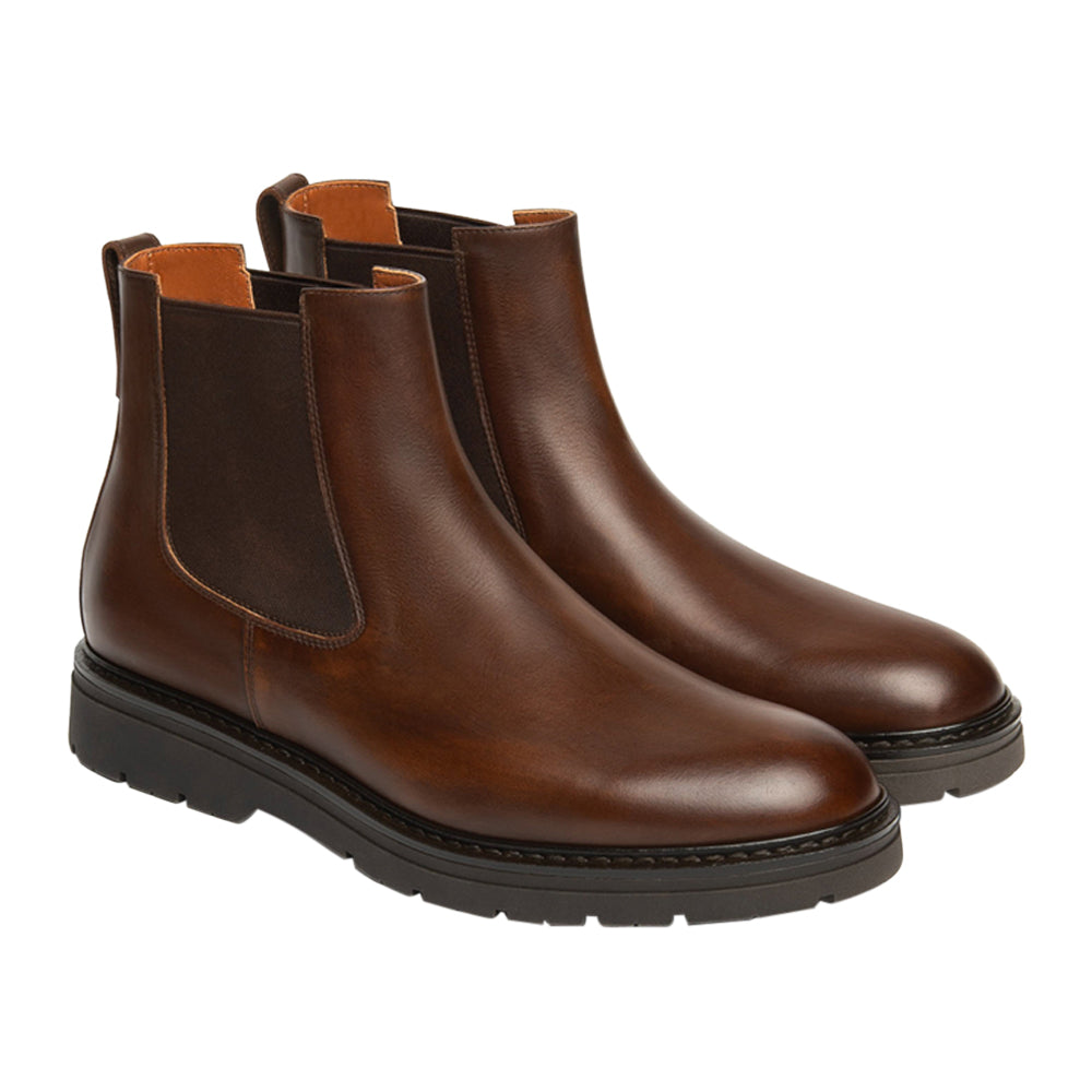Stivaletto NeroGiardini Uomo - Cuoio