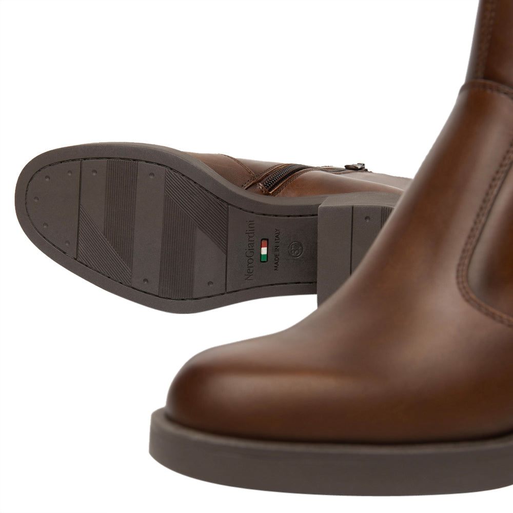 Stivaletto NeroGiardini Donna - Cuoio