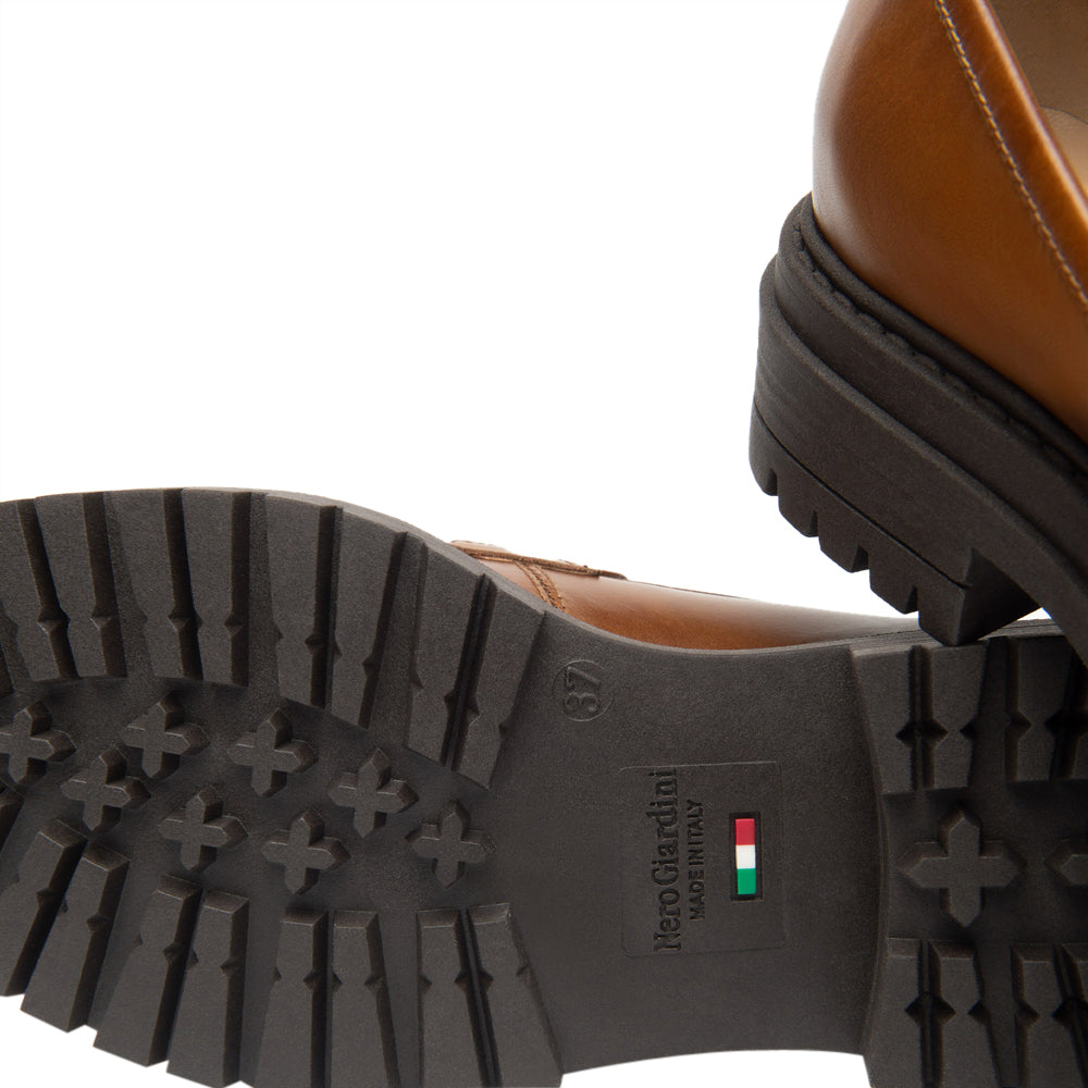 Mocassino NeroGiardini Donna - Cuoio