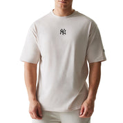 T-Shirt New Era New York Yankees Uomo - Beige