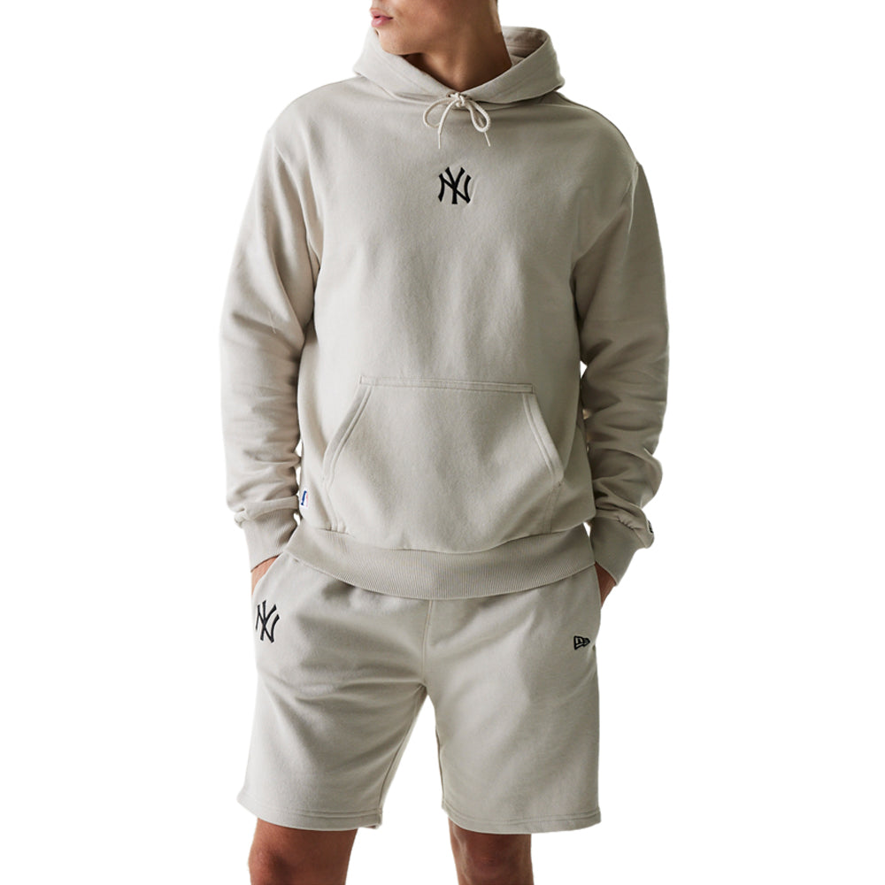 Felpa New Era New York Yankees Uomo - Beige