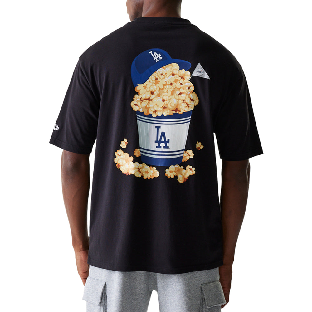 T-Shirt New Era Los Angeles Dodgers Uomo - Nero