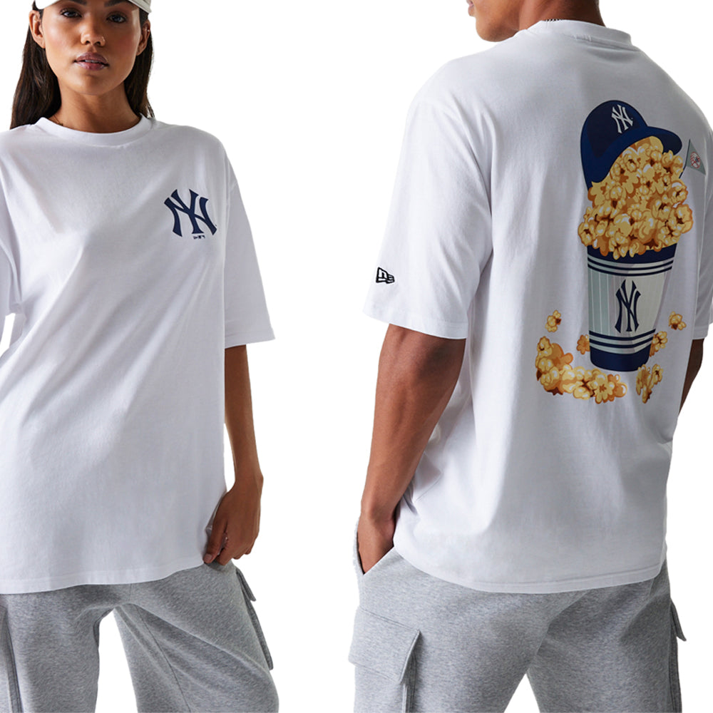 T-Shirt New Era New York Yankees Uomo - Bianco