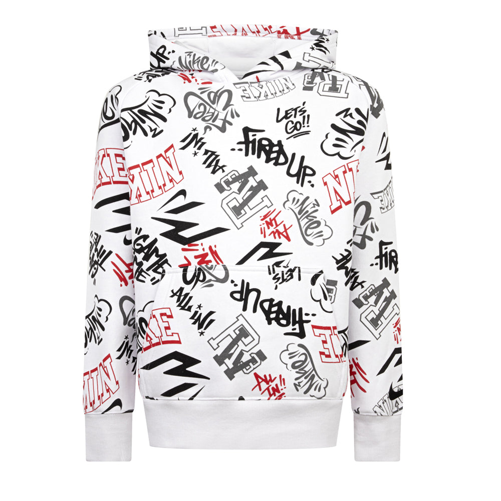 Felpa Nike Unisex Bambino - Bianco
