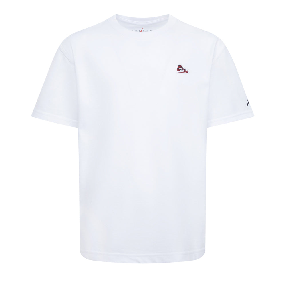 T-Shirt Air Jordan Unisex Bambino - Bianco