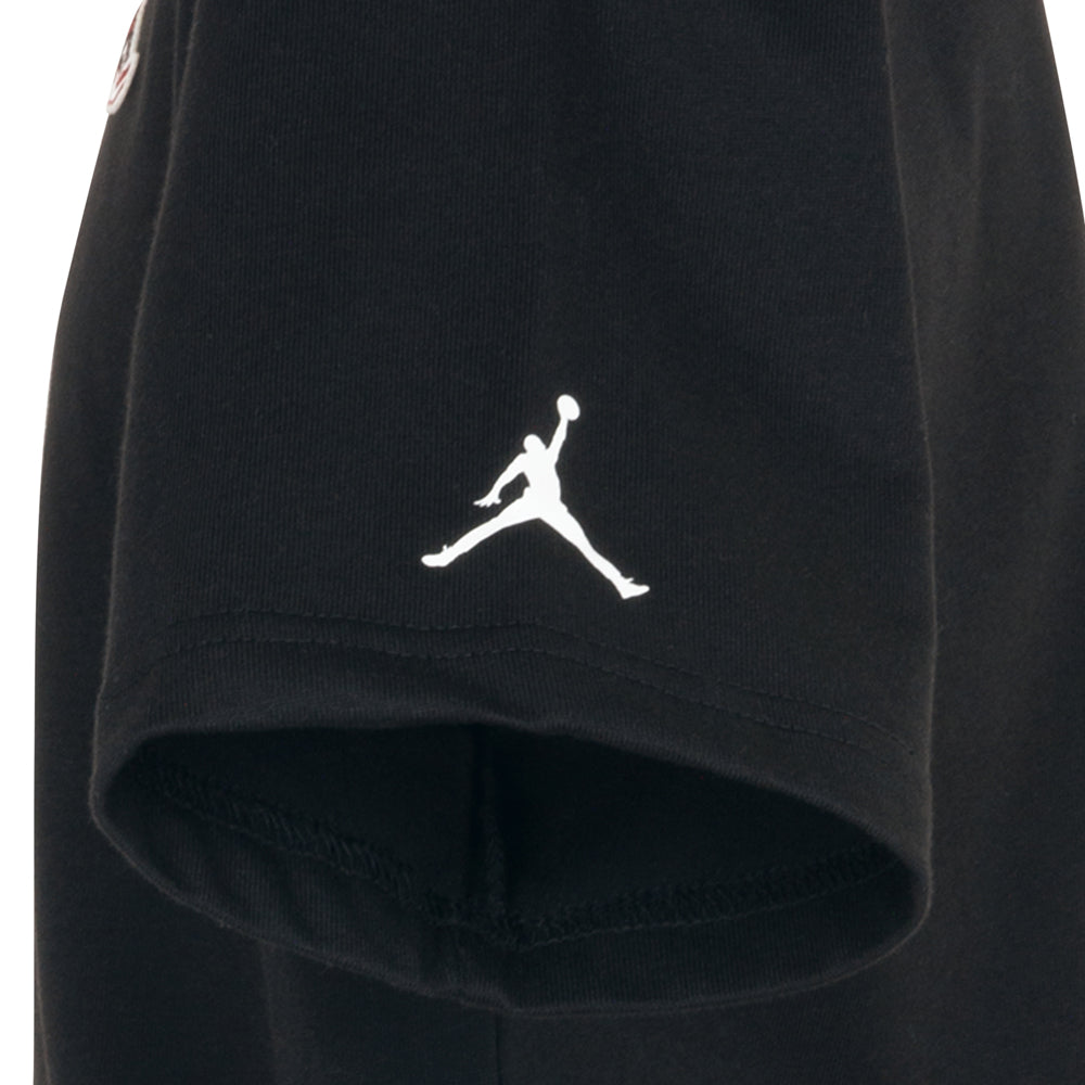 T-Shirt Air Jordan Unisex Bambino - Nero