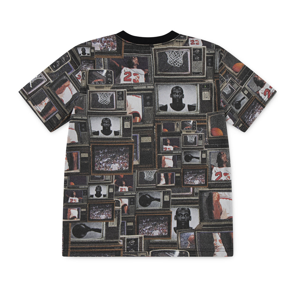 T-Shirt Air Jordan Unisex Bambino - Nero