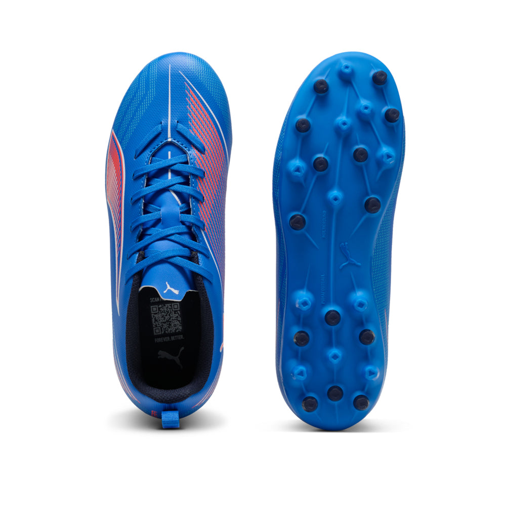 Scarpa Calcio Puma Ultra 6 Play Mg jr Ragazzo - Blu