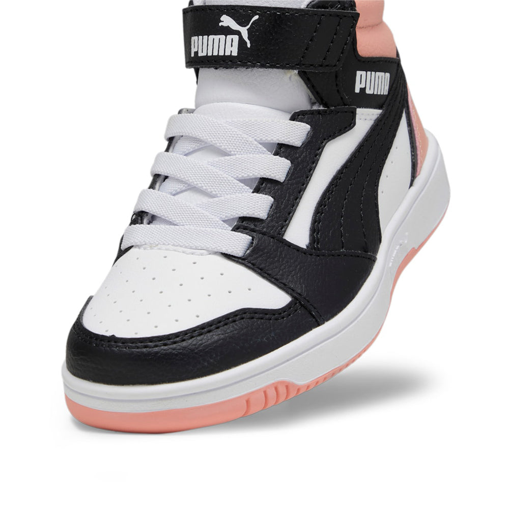 Sneakers Puma Rebound V6 Mid Ac+ ps Unisex Bambino - Bianco