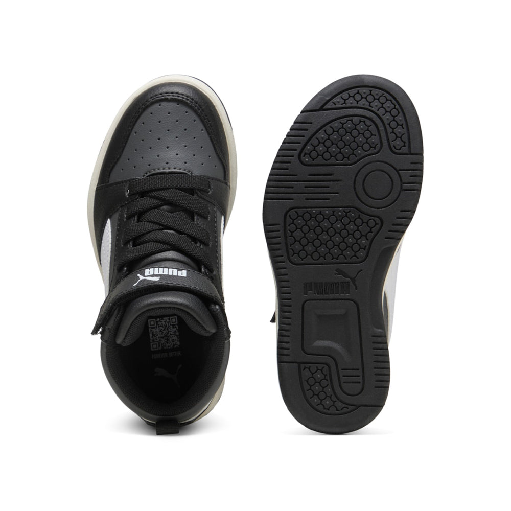 Sneakers Puma Rebound V6 Mid Ac+ ps Unisex Bambino - Nero