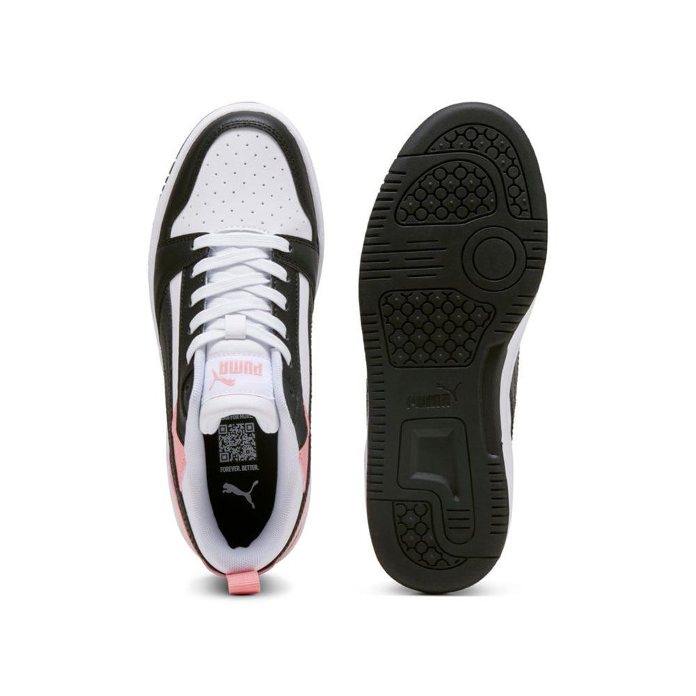 Sneakers Puma Rebound V6 Lo jr Ragazzo - Bianco
