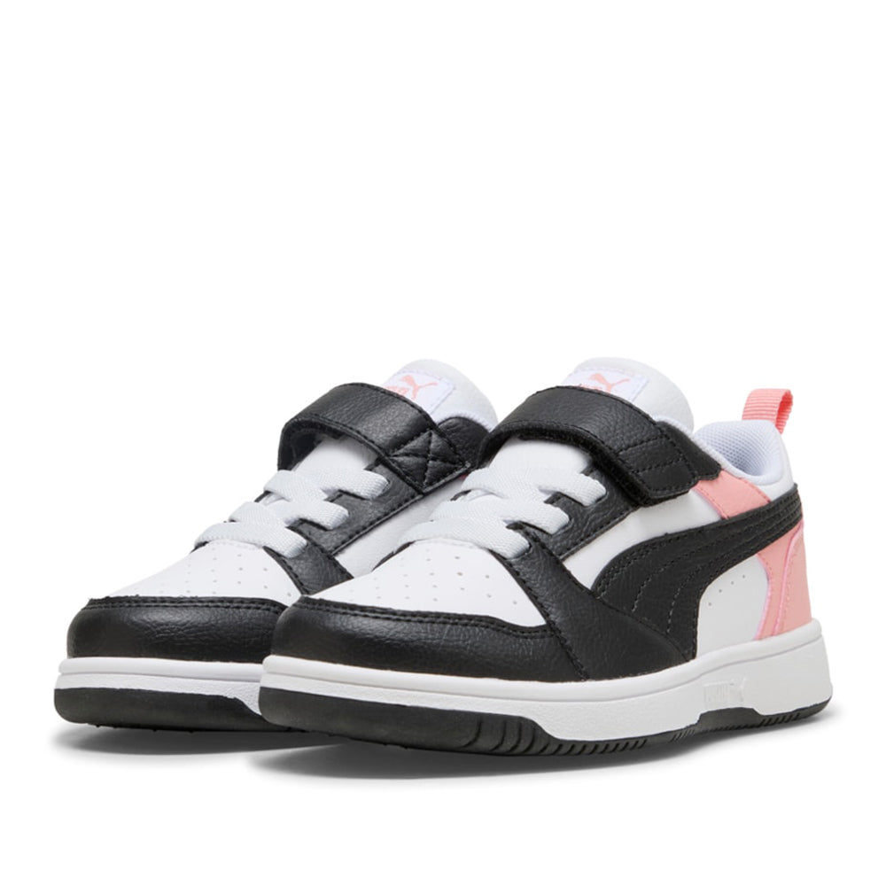 Sneakers Puma Rebound V6 Lo Ac+ ps Bambina - Bianco