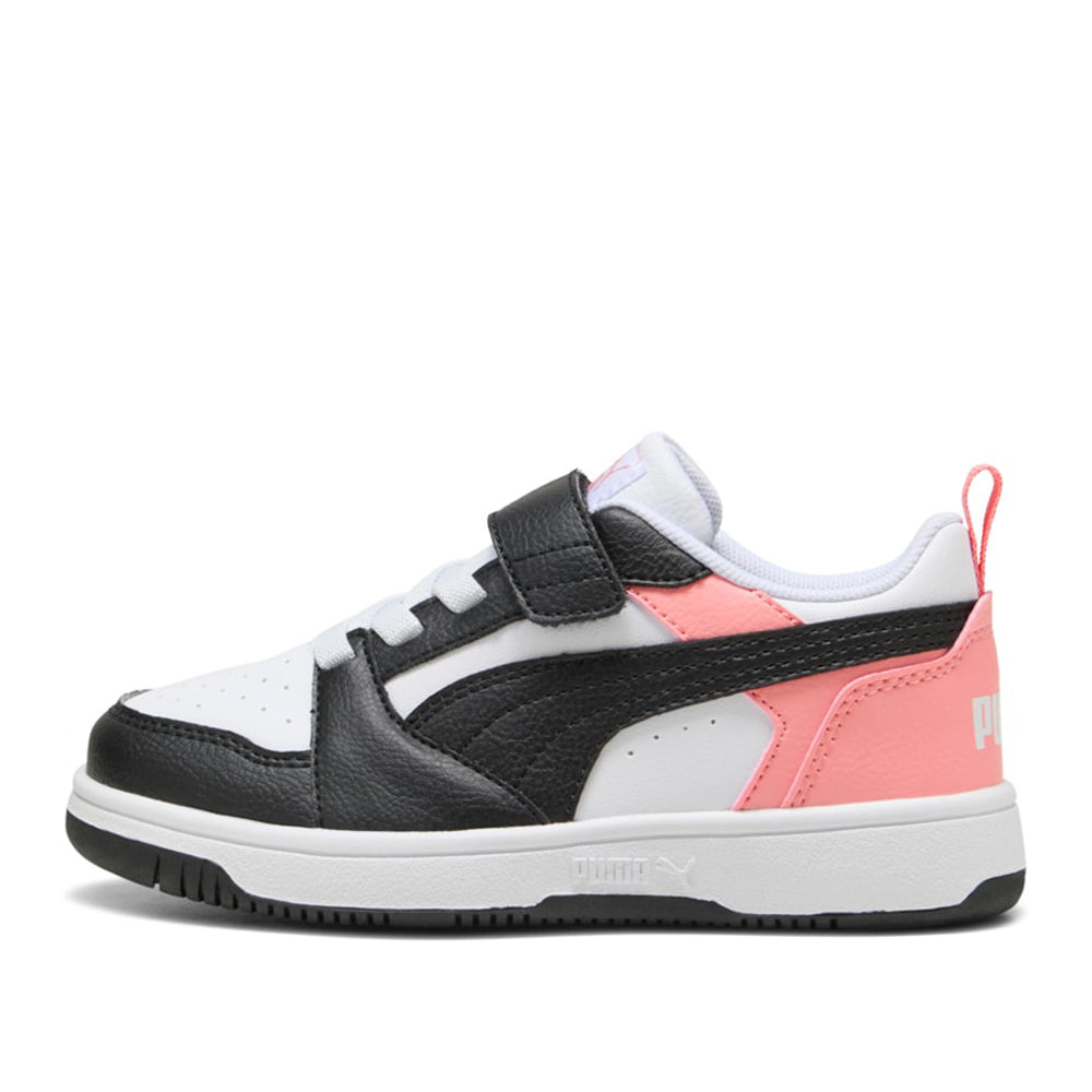 Sneakers Puma Rebound V6 Lo Ac+ ps Bambina - Bianco